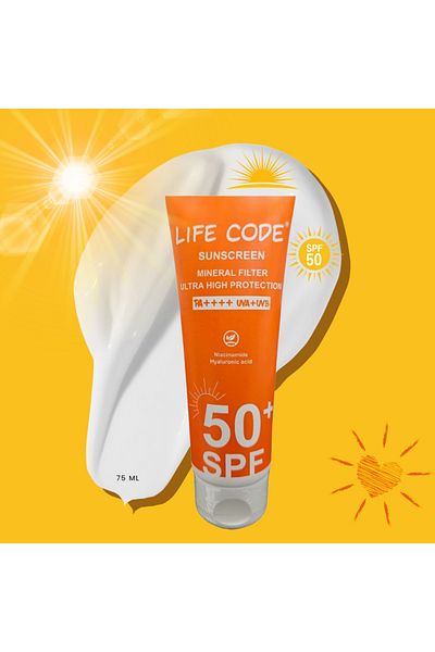 LİFE CODE Life Code Sunscreen Mineral Filter 50 Spf 75 ml