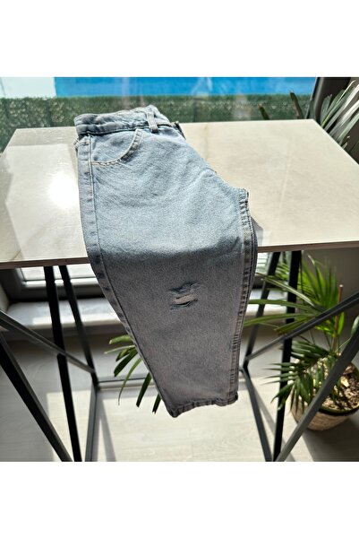 NOBLEKIDS Yırtık Detaylı Erkek Çocuk Kot Pantolon – Açık Mavi