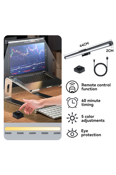 Choice1 شريط إضاءة LED لوضع التحكم عن بعد، مصابيح الكمبيوتر، إضاءة القراءة، ش...