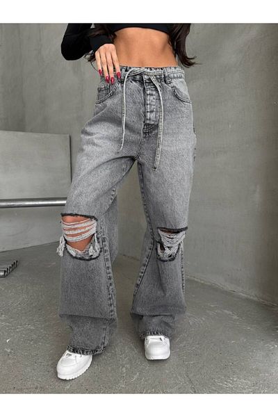 DENİKK TREND SPECIAL DESIGN ΠΛΑΤΗ ΠΟΔΙ PALAZZO JEAN ΤΕΝΙΝ ΠΑΝΤΕΛΟΝΙ ΛΕΠΤΟΜΕΡΕΙΑΣ