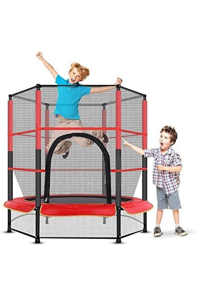 BUNCA Trampoline for Kids with Safety Barrier and Net for Fitness Exercises