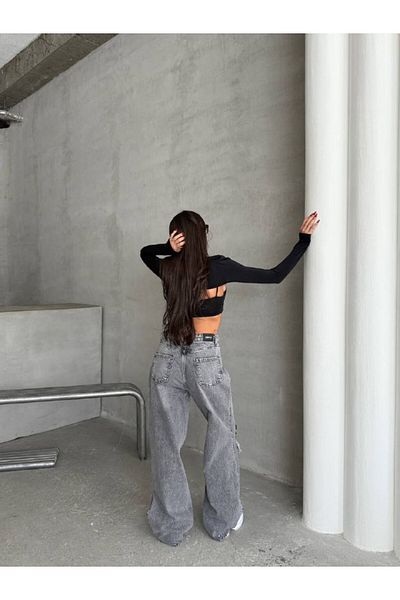 DENİKK TREND SPECIAL DESIGN ΠΛΑΤΗ ΠΟΔΙ PALAZZO JEAN ΤΕΝΙΝ ΠΑΝΤΕΛΟΝΙ ΛΕΠΤΟΜΕΡΕΙΑΣ
