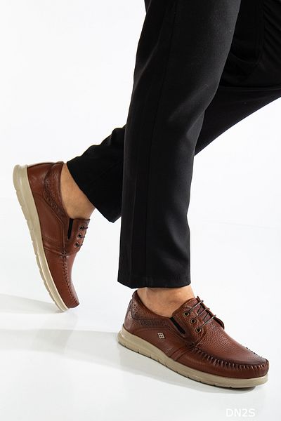 DN2S Genuine Leather Loafer Shoes