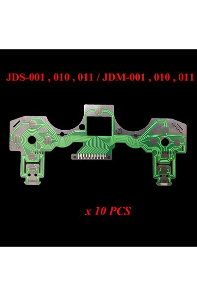 Choice JDS JDM 001 Green IVYUEEN 10 PCS for Dualshock 4 PS4 DS4 PRO Slim Controller Conductive Film Conduct