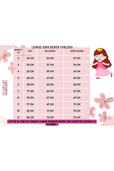 Şenkız Rochie Fata Printesa Model Buline Dantela Catarama Eid Rochie Fata Culoare Neagra
