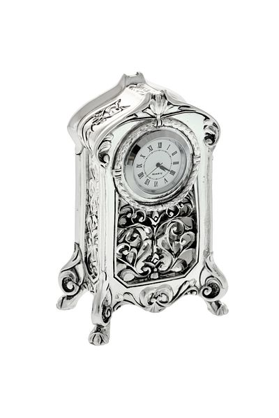 GiftExpress Highclass Fireplace desk clock 12 cm