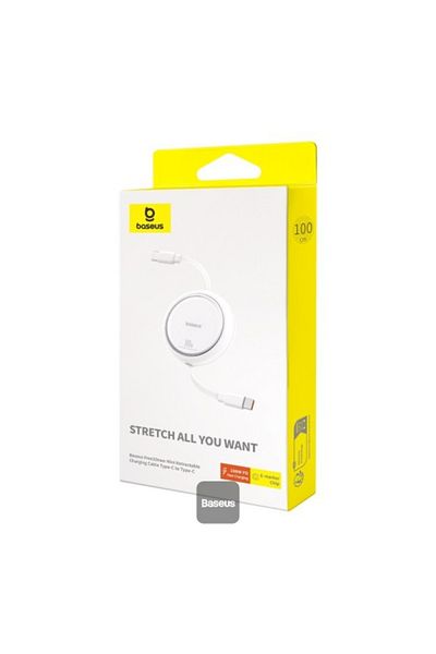 Baseus Baseus Free 2 Draw Mini 100W Retractable Fast Charging Data Cable