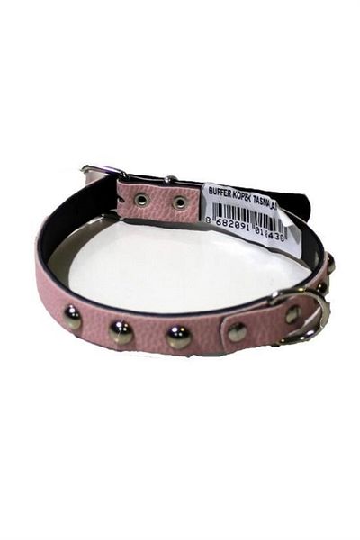 Belle Fusion Soft Textured Leather Dog Walking Collar Medium