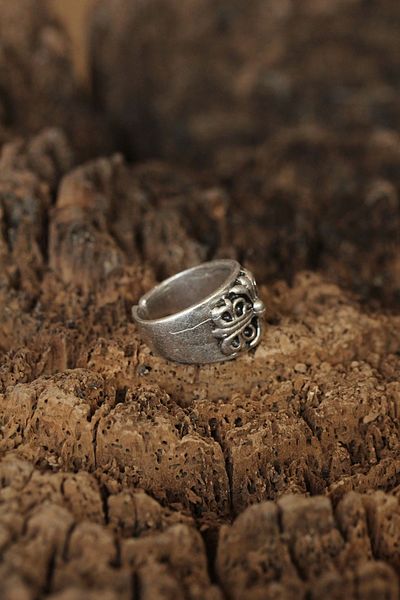 Clariss Motif Adjustable Men's Ring