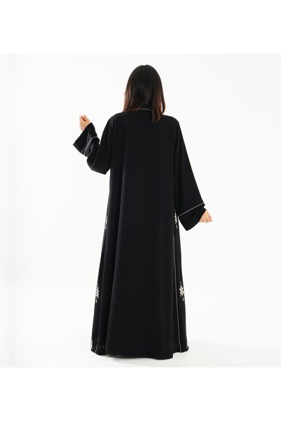 Rosette Abaya Black-R-202469