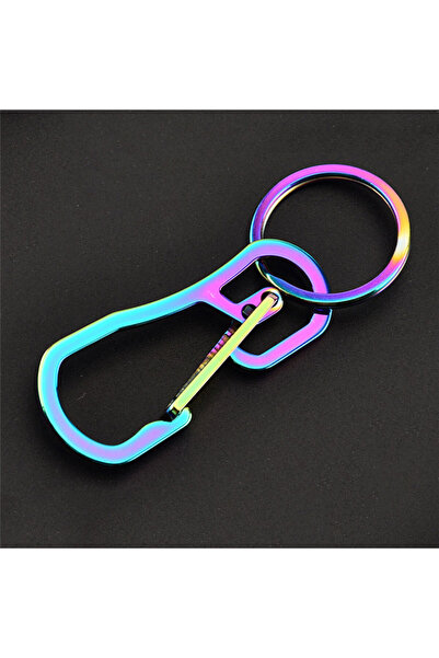 Choice سلسلة مفاتيح EDC سريعة الفك مصنوعة من التيتانيوم C مع حلقة مفاتيح من ا...