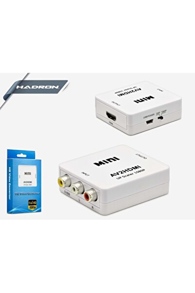 HADRON Audio Rca To Hdmı Çevirici Rca İn Hdmı Out Hadron HD4466