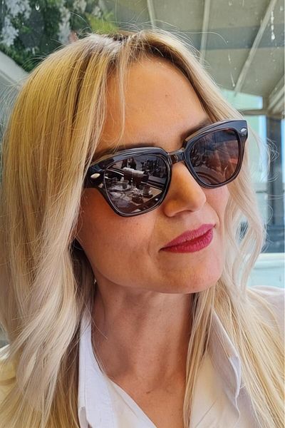 Mood Agenda Women's Nicole Vintage Square Model Sunglasses