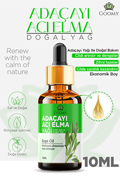 GOOMY Çay Ağacı Uçucu Yağı 10 Ml %100 Saf Doğal Tea Tree Essential Oil