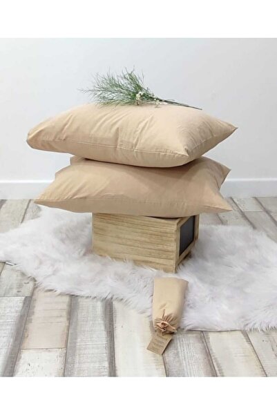 VİLERA HOME غطاء وسادة من القطن العادي مكون من قطعتين