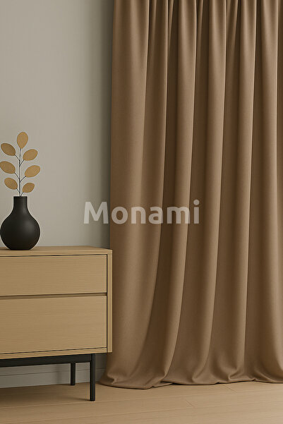 Monami Luxury Mink Elegance Light Proof Blackout Curtain