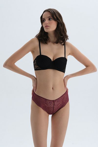 Dagi Lacy Burgundy Brazilian