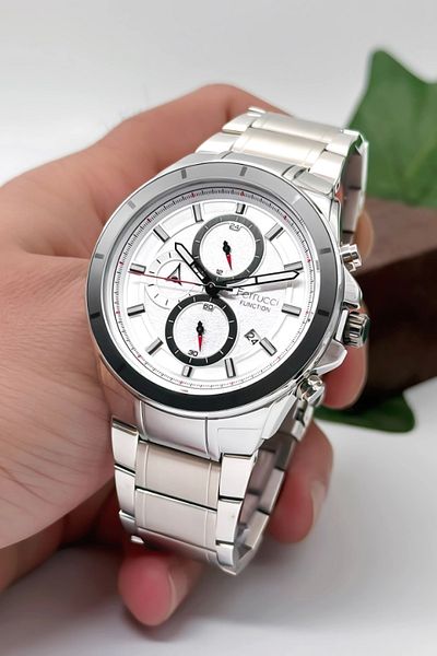 Ferrucci Men's Wristwatch - Steel Cord and Case, 3 ATM Water Resistance, Zmfer002