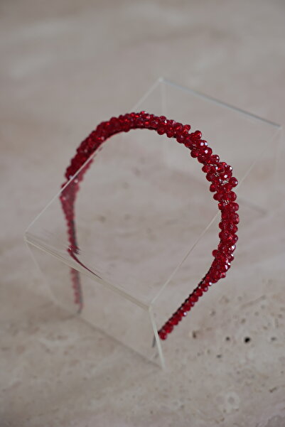 İstoria Bridal Kruna od crvene kane, Kristalna Sa perlama kruna, Kopča od kan...