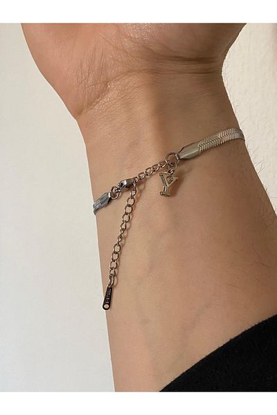 bijoux uniques Letter Y 316L Steel Italian Bracelet Does Not Tarnish