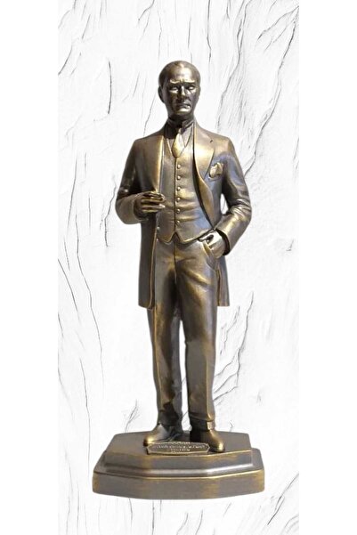 bakan hediyelik Polyester atatürk  biblo füme renk