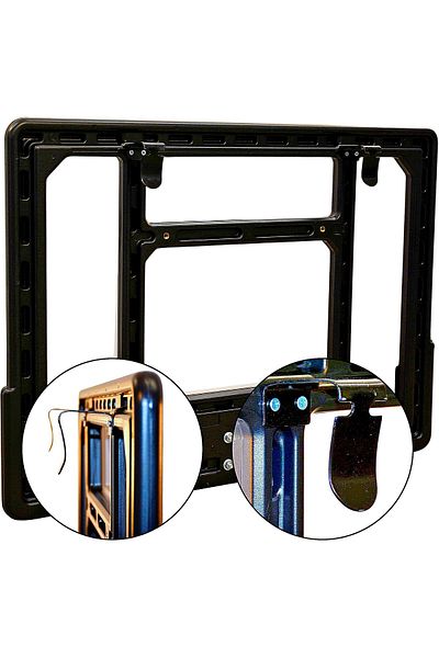zola Basketball hoop with backboard, Zola, diameter 38 cm, steel frame, mounting accessories, 82 x 58 cm