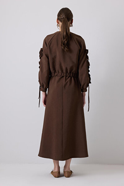 Touché Privé Sleeveless Shirted Jacket Dress Suit