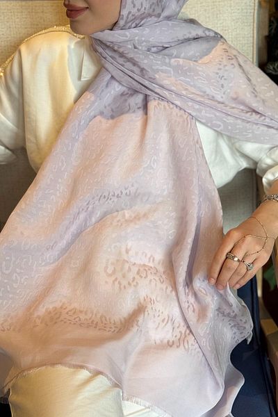 ipekevi Silk Shawl 04370 Lilac