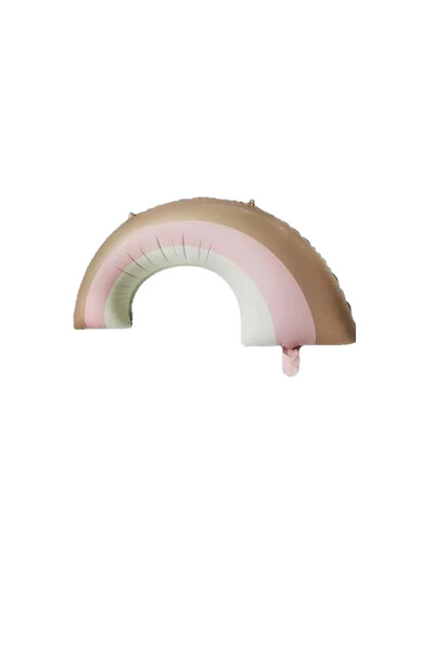 BEST PARTİ DOĞUM GÜNÜ PARTİ SÜSLERİ Best Retro Pink Rainbow Foil Balloon