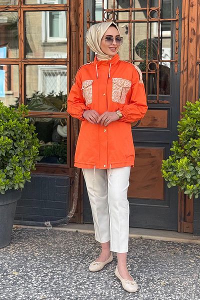 Kayra Jacket Ka-B25-13039 Orange