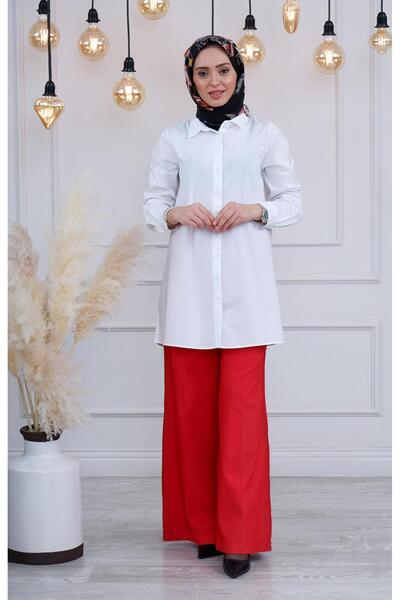 MissWhence Pantolon 31100 Kırmızı