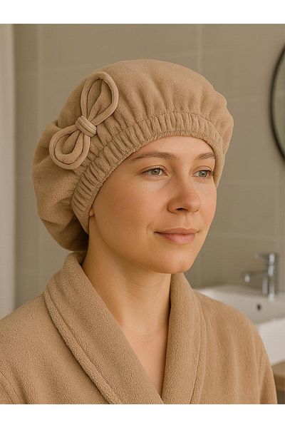 Ender Home Dreamsoft Hair Drying Cap – Ελαστικό βελούδινο φιόγκο