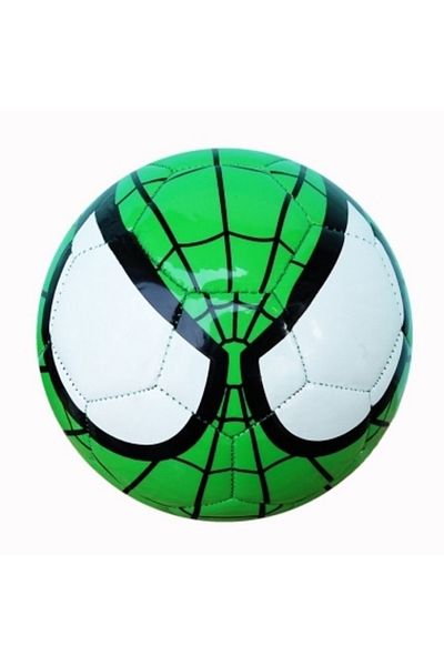 Choice Football No. 2 15cm Green Marvel Cartoon Spider-Man Football Ball Number 2 Student Football Campus T