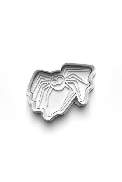 Adana Pasta Malzemeleri العناكب قالب كوكي الهالوين وطوابع 3D-0075_3