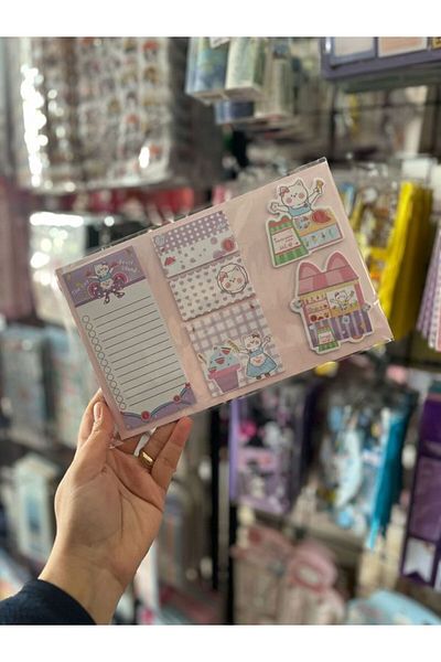 EyER Shoping 6 Colors Adhesive Index Note Paper Purple
