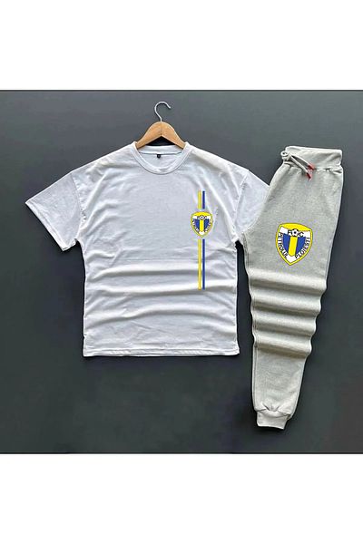 Pisa Art Petrolul Ploiești T-Shirt + Sweatpants 2-Piece Combination Suit