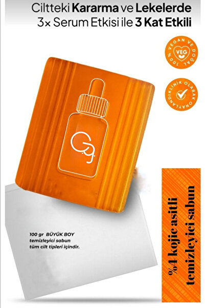 G.G. GLAM & GLAMOROUS 75gr Büyük Boy Kojic Acid Soap