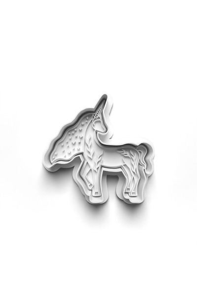 Adana Pasta Malzemeleri قالب قطع وطوابع بسكويت الحيوانات السحرية 3D-0127_1