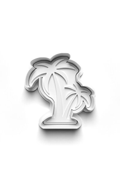 Adana Pasta Malzemeleri تيكي بارتي قالب كوكي وقاطع وختم 3D-0248_3