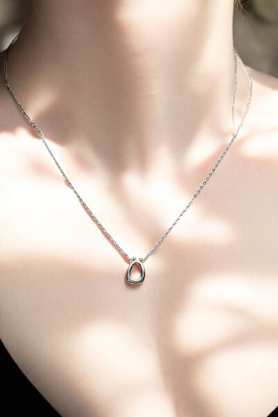 Atolyezone Ö Harfi Tasarım 925 Ayar Gümüş Kaplama Harfli Kolye Isimli Kişiye ...