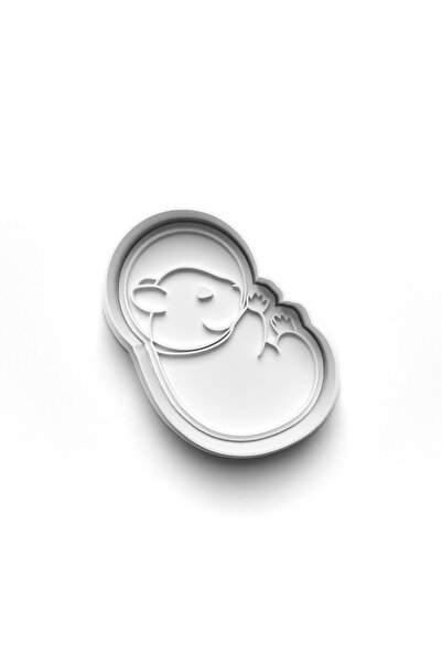 Adana Pasta Malzemeleri قاطعة وطوابع قالب بسكويت هامستر الفضاء 3D-0240_1