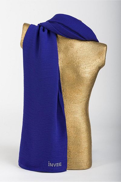 Invee 1246 Purple Blue Jazz Shawl