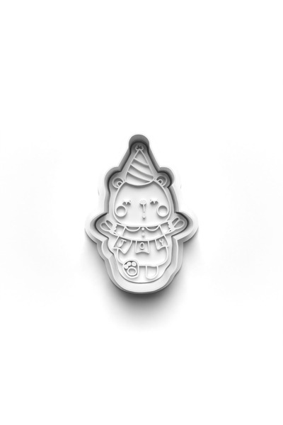 Adana Pasta Malzemeleri لعبة الدببة قالب الكعك والختم 3D-0183_2