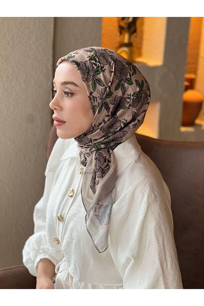 Modakaşmir البطونية نمط وشاح القطن