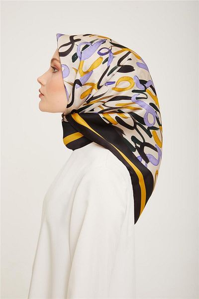 Armine Sura Silk Satin Scarf 9006D - E23Ka9006D01-55