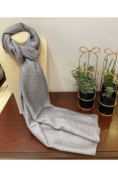 Invee None Shawl 1445-Grey