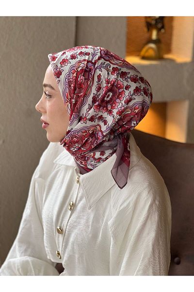 Modakaşmir April Pattern Cotton Scarf