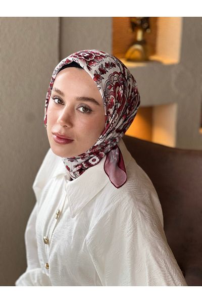 Modakaşmir April Pattern Cotton Scarf
