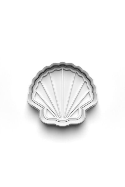 Adana Pasta Malzemeleri قاطعة وطوابع قوالب البسكويت من SEA SHELLS 3D-0246_2