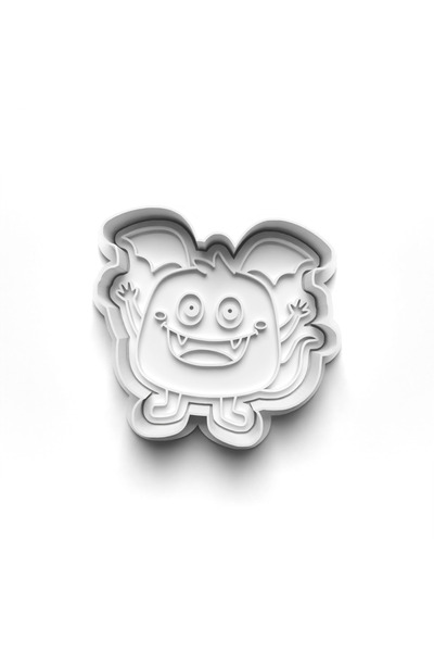 Adana Pasta Malzemeleri قالب وطوابع كوكيز مونسترز 3D-0071_4